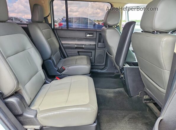 2FMGK5C85GBA24113 2016 FORD FLEX Белый Вид задней части салона