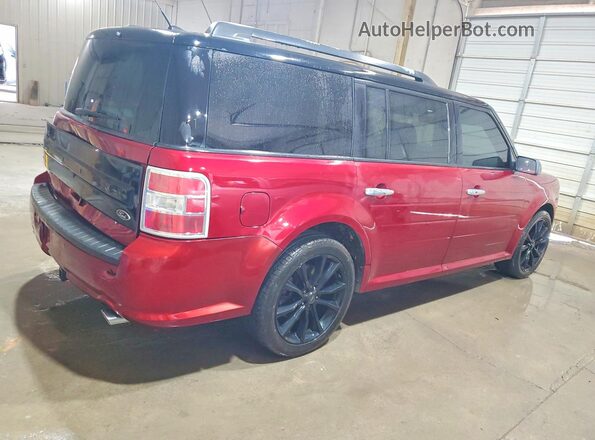 2FMGK5C85HBA07815 2017 FORD FLEX Red უკანა მარჯვენა