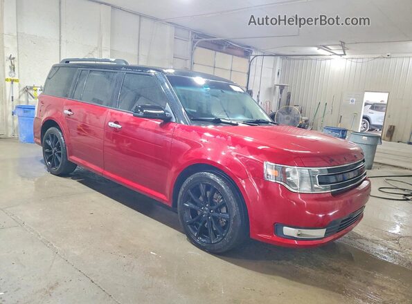 2FMGK5C85HBA07815 2017 FORD FLEX Red წინა მარჯვენა
