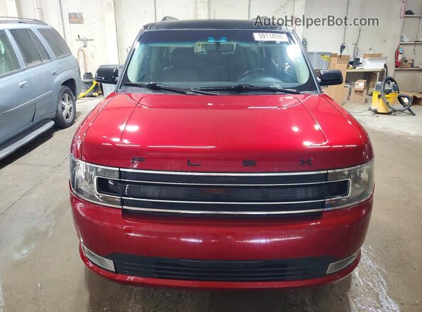 2FMGK5C85HBA07815 2017 FORD FLEX Red წინა ხედი