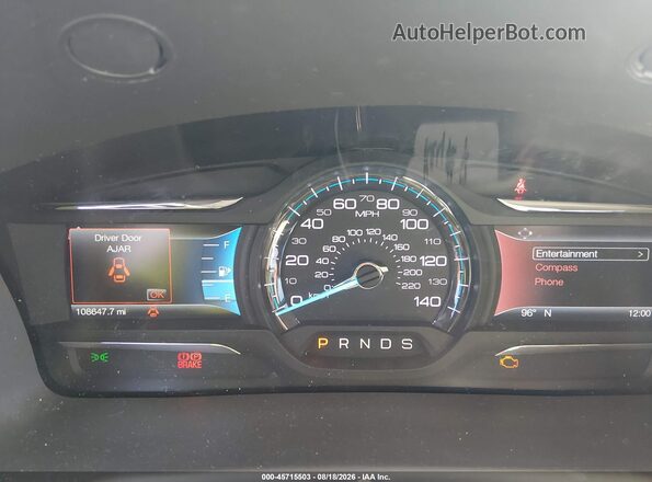2FMGK5C85JBA18738 2018 FORD FLEX Gray Rear seats view