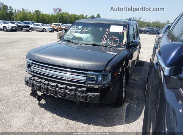 2FMGK5C85JBA18738 2018 FORD FLEX Gray Front left