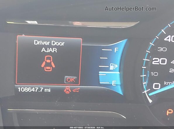 2FMGK5C85JBA18738 2018 FORD FLEX Gray 