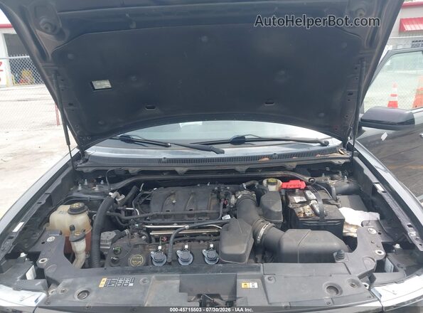 2FMGK5C85JBA18738 2018 FORD FLEX Gray Rear view