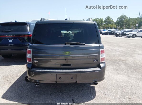 2FMGK5C85JBA18738 2018 FORD FLEX Gray 