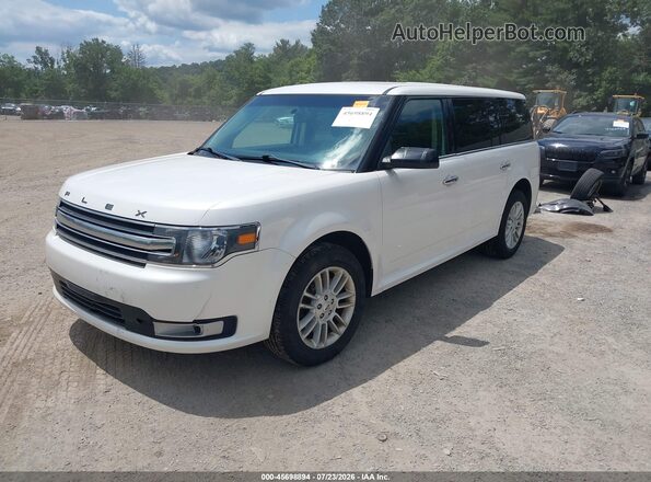 2FMGK5C85KBA25920 2019 FORD FLEX White Przód lewy
