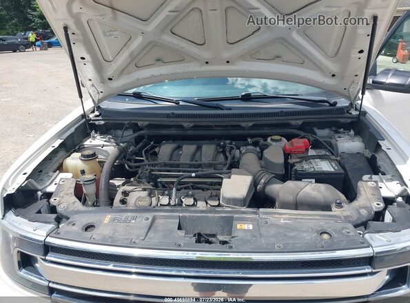 2FMGK5C85KBA25920 2019 FORD FLEX White Widok z tyłu