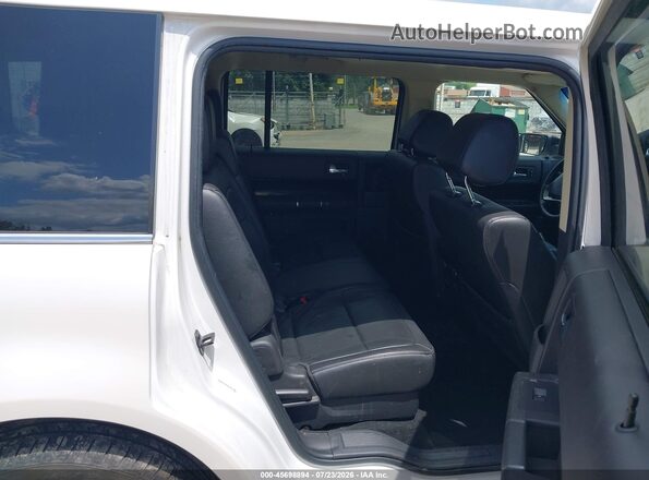 2FMGK5C85KBA25920 2019 FORD FLEX White Widok naklejki z numerem VIN