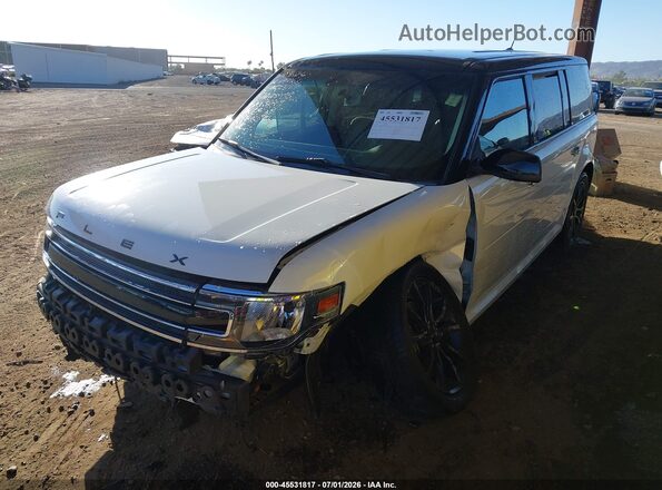 2FMGK5C86KBA13047 2019 FORD FLEX White Դիմացի տեսք