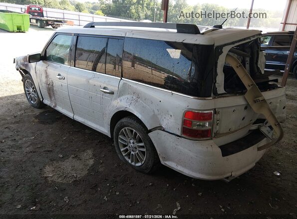 2FMGK5C86KBA17213 2019 FORD FLEX White Rear left