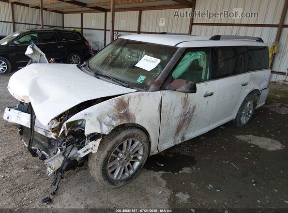 2FMGK5C86KBA17213 2019 FORD FLEX White Front left
