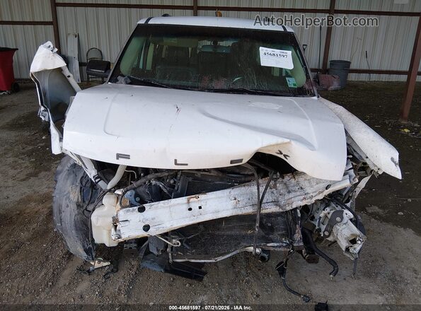 2FMGK5C86KBA17213 2019 FORD FLEX White Instrument cluster view