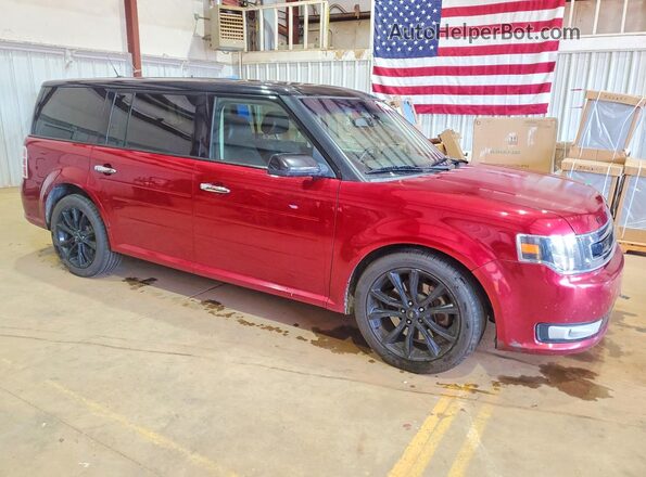 2FMGK5C86KBA36926 2019 FORD FLEX Burgundy Front right