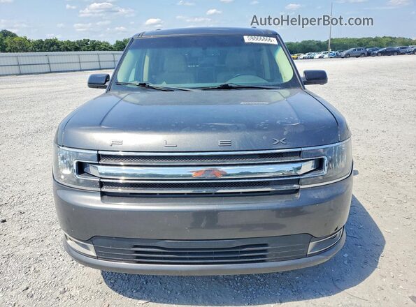 2FMGK5C87HBA05449 2017 FORD FLEX Gray Widok z przodu