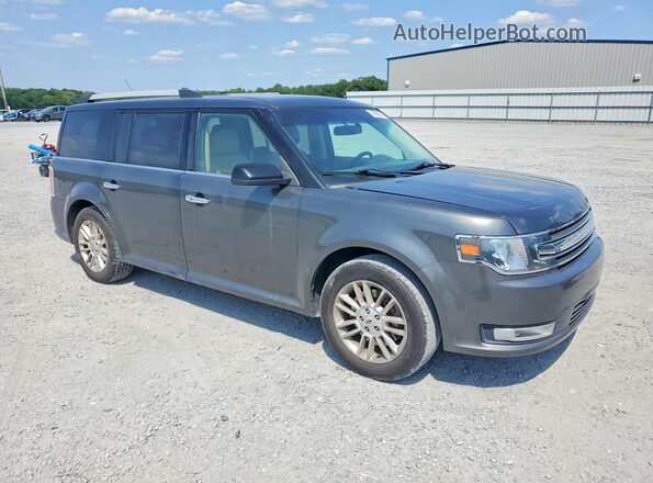 2FMGK5C87HBA05449 2017 FORD FLEX Gray Przód prawy