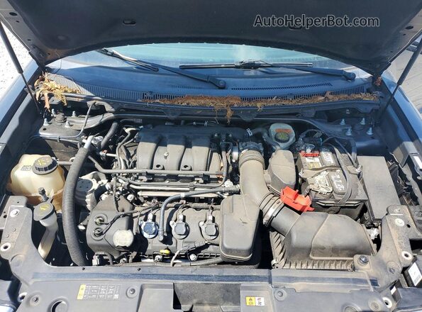 2FMGK5C87HBA05449 2017 FORD FLEX Gray Widok komory silnika