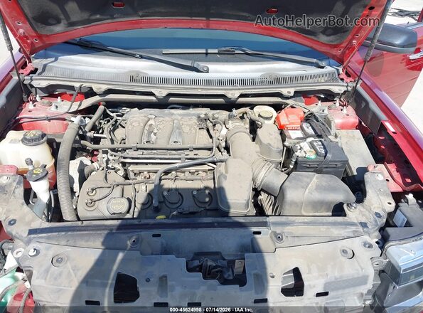 2FMGK5C87HBA05614 2017 FORD FLEX Burgundy Vista trasera