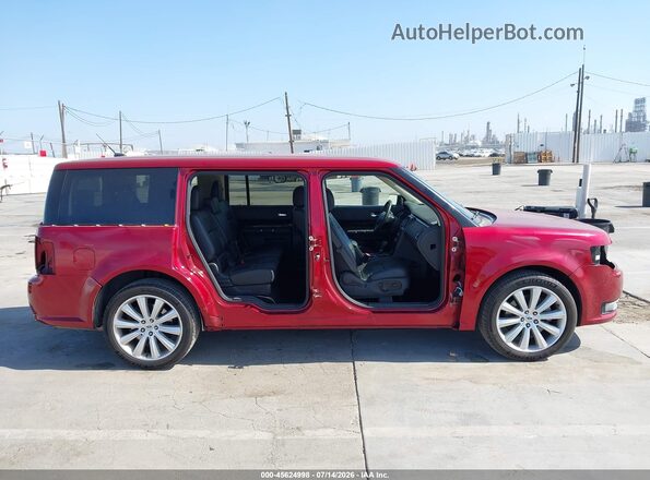 2FMGK5C87HBA05614 2017 FORD FLEX Burgundy Vista interior de 360 grados