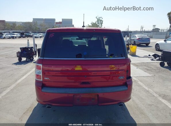 2FMGK5C87HBA05614 2017 FORD FLEX Burgundy 