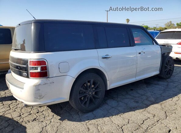 2FMGK5C88JBA16840 2018 FORD FLEX White Tył prawy