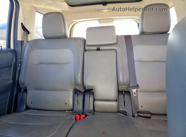 2FMGK5C88JBA16840 2018 FORD FLEX White Widok tylnych siedzeń