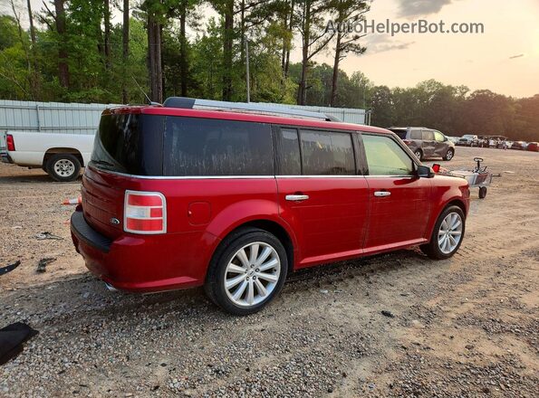 2FMGK5C88KBA10800 2019 FORD FLEX Red Trasero derecho
