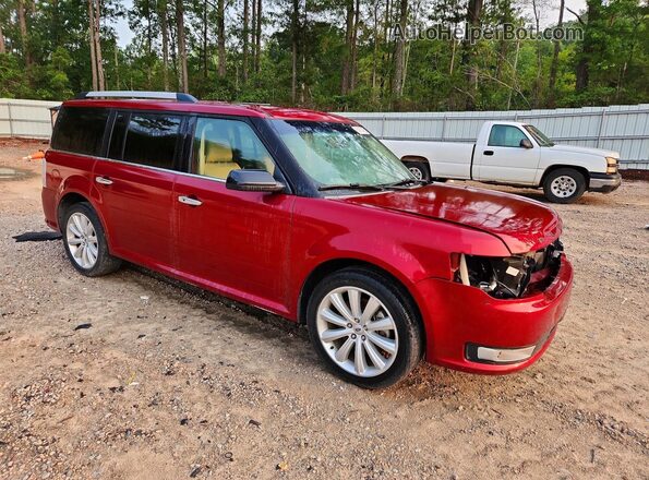 2FMGK5C88KBA10800 2019 FORD FLEX Red Delantero derecho