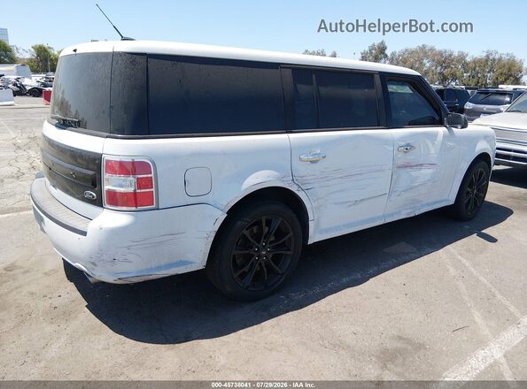 2FMGK5C88KBA33106 2019 FORD FLEX White Tył prawy