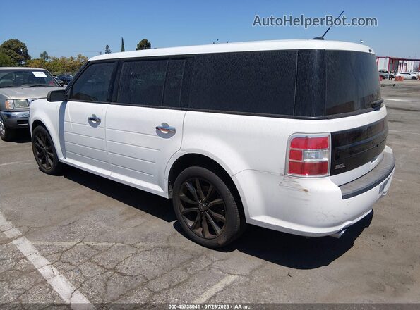 2FMGK5C88KBA33106 2019 FORD FLEX White Tył lewy