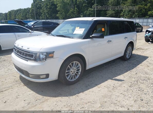 2FMGK5C89GBA07587 2016 FORD FLEX White Przód lewy