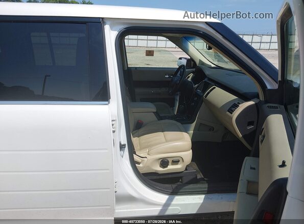 2FMGK5C89GBA07587 2016 FORD FLEX White Widok wnętrza z przodu