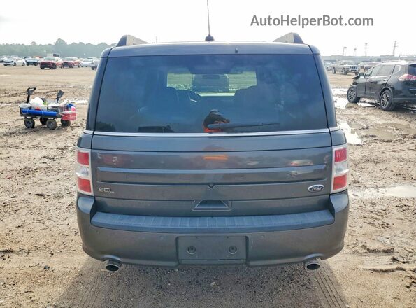 2FMGK5C89GBA12045 2016 FORD FLEX Gray Հետևի տեսք