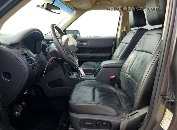 2FMGK5C89GBA12045 2016 FORD FLEX Gray Սալոնի դիմացի տեսք
