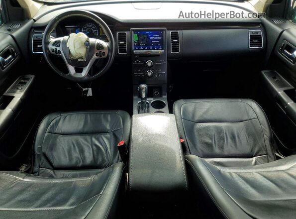 2FMGK5C89GBA12045 2016 FORD FLEX Gray Առջևի վահանակի տեսք
