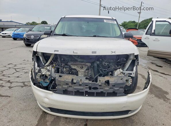 2FMGK5C89GBA19917 2016 FORD FLEX White Widok z przodu