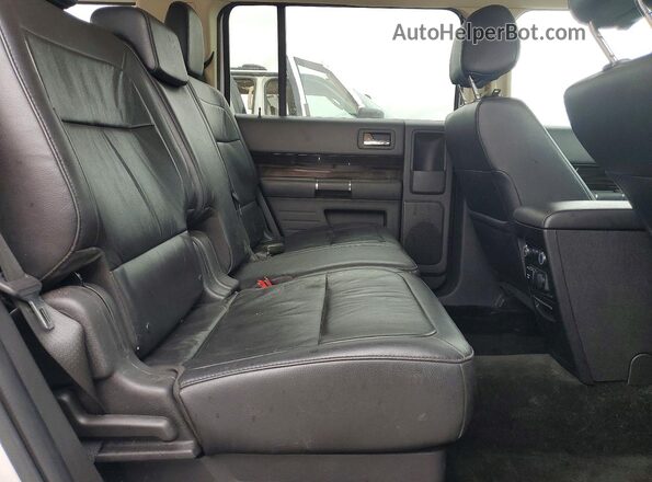 2FMGK5C89GBA19917 2016 FORD FLEX White Widok wnętrza z tyłu