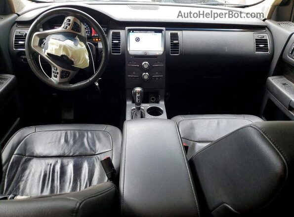 2FMGK5C89KBA13138 2019 FORD FLEX Gray Widok deski rozdzielczej