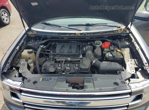 2FMGK5C8XGBA21384 2016 FORD FLEX Gray Սալոնի հետևի տեսք
