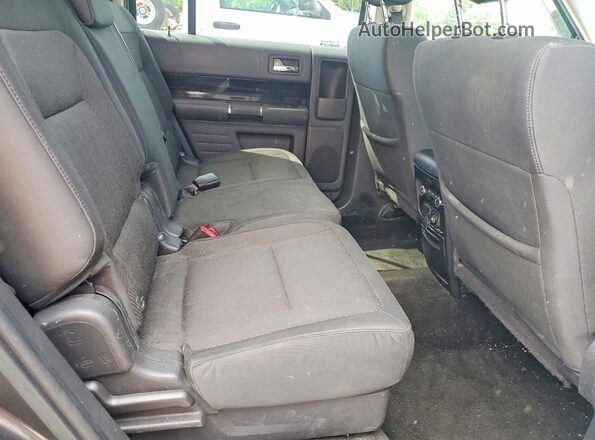 2FMGK5C8XGBA21384 2016 FORD FLEX Gray Հետևի նստատեղերի տեսք