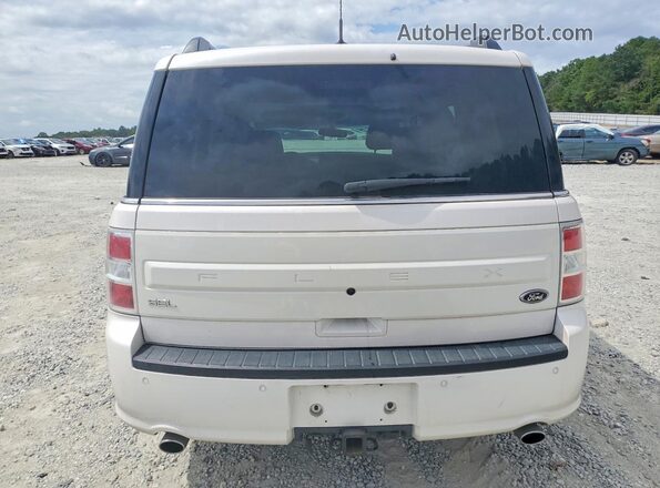 2FMGK5C8XJBA03376 2018 FORD FLEX White უკანა ხედი