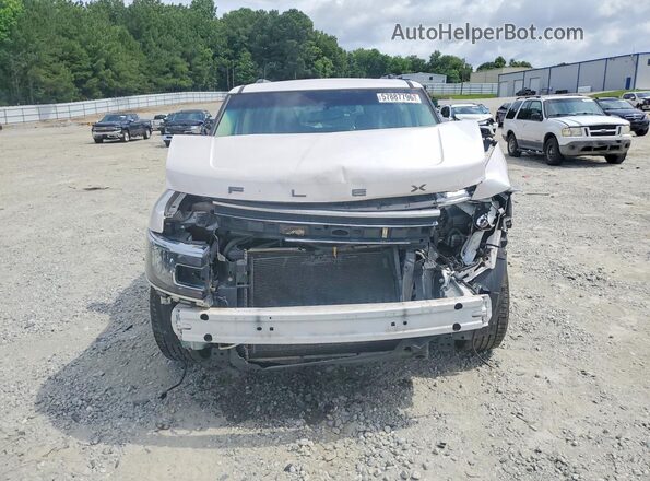 2FMGK5C8XJBA03376 2018 FORD FLEX White წინა ხედი