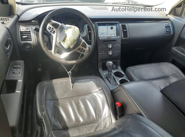 2FMGK5C8XJBA03376 2018 FORD FLEX White წინა პანელის ხედი