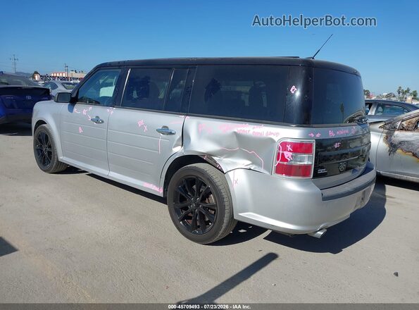 2FMGK5C8XKBA13262 2019 FORD FLEX Silver Задня ліва чверть