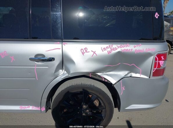 2FMGK5C8XKBA13262 2019 FORD FLEX Silver Вид спереду
