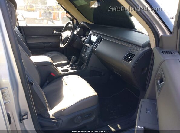 2FMGK5C8XKBA13262 2019 FORD FLEX Silver Вид салону спереду
