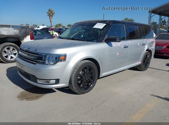 2FMGK5C8XKBA13262 2019 FORD FLEX Silver Передня ліва чверть