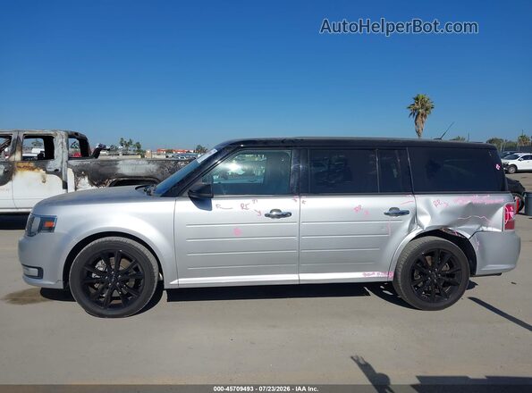 2FMGK5C8XKBA13262 2019 FORD FLEX Silver Панорамний вид салону 360°