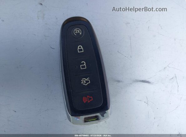 2FMGK5C8XKBA13262 2019 FORD FLEX Silver Вид панелі приладів