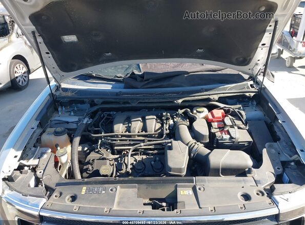 2FMGK5C8XKBA13262 2019 FORD FLEX Silver Вид ззаду