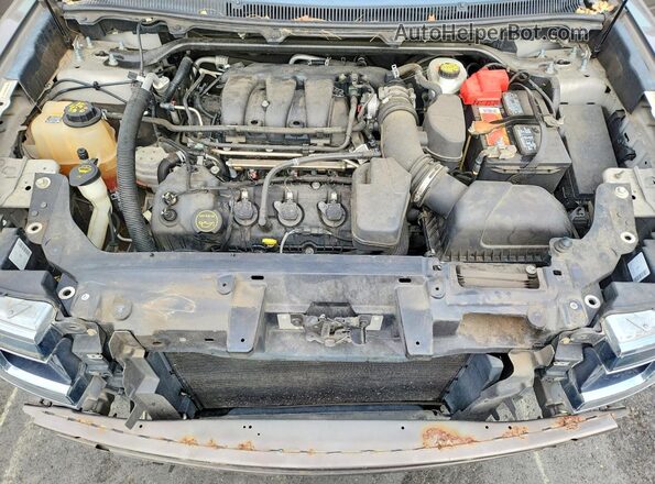 2FMGK5C8XKBA16775 2019 FORD FLEX Brown Սալոնի հետևի տեսք